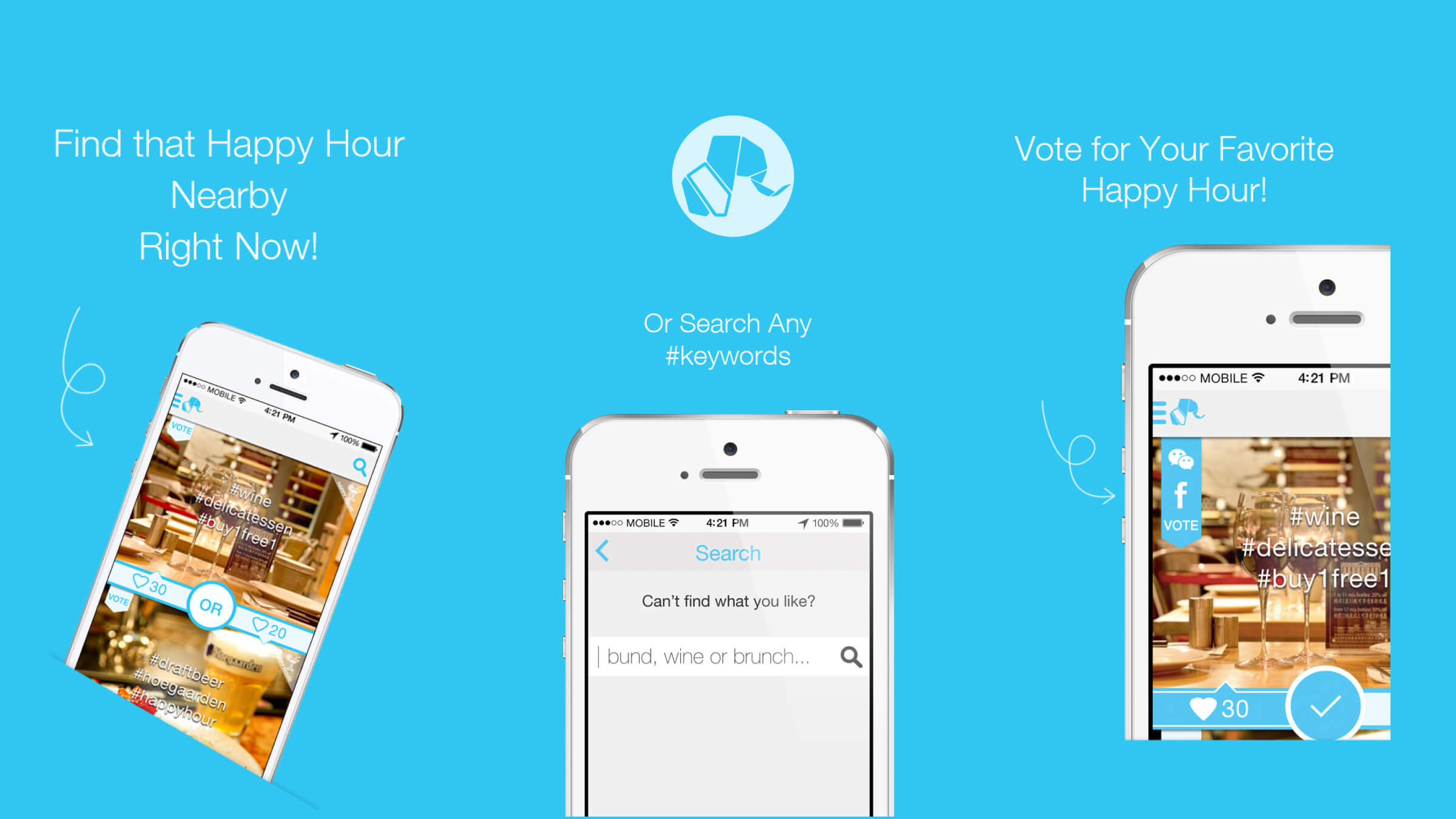 Happy Hour App: Olifun